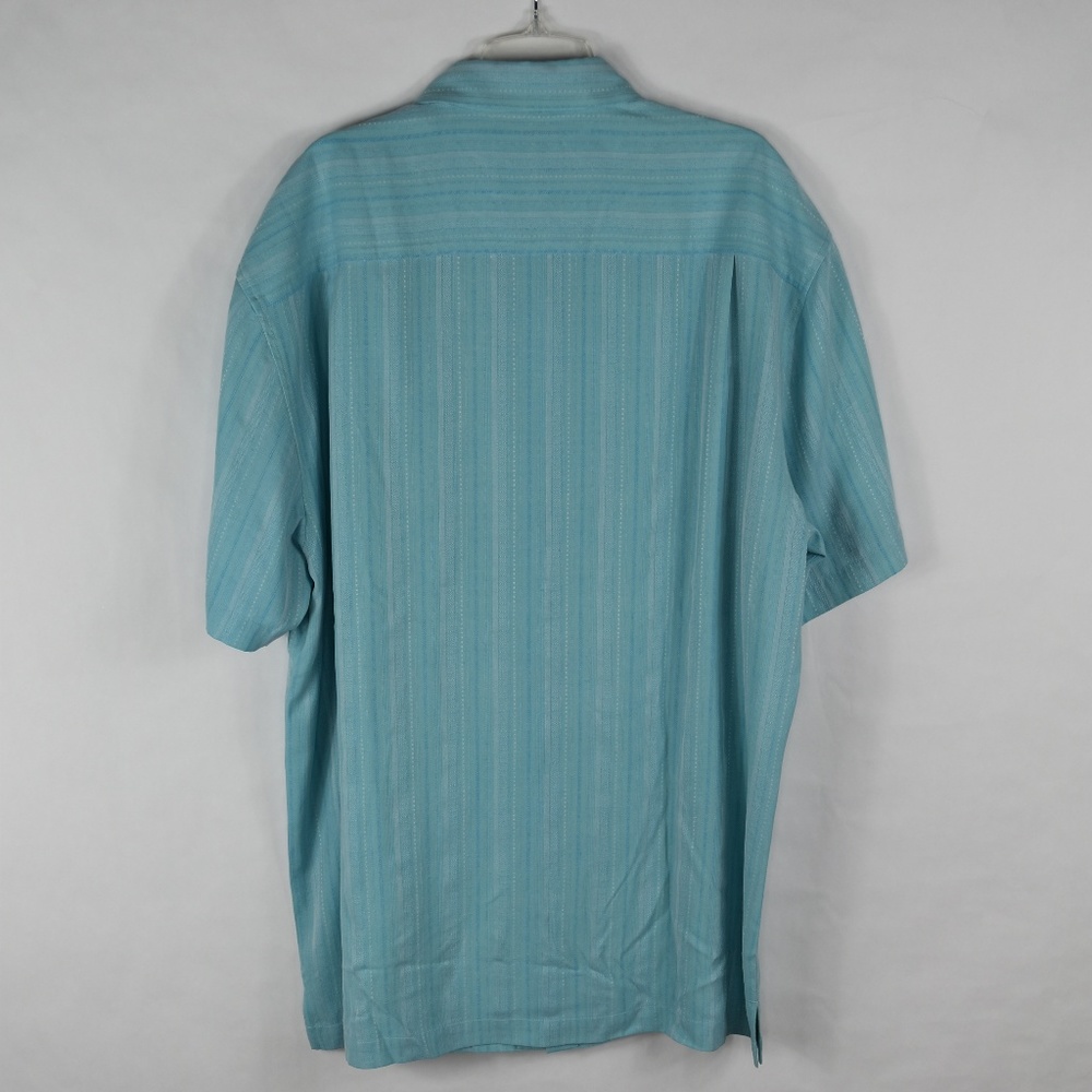Tommy Bahama Men Camp Shirt Size Large L Zaldera - Picture 3 of 3